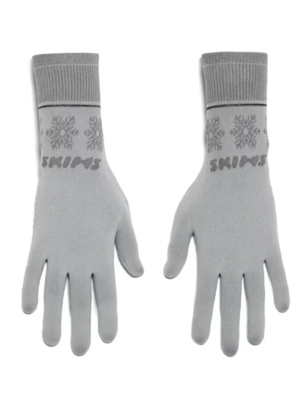 ❄️ SKIMS First Layers Gloves | Mirror Winter Fairisle | One Size | NWT 🏷️